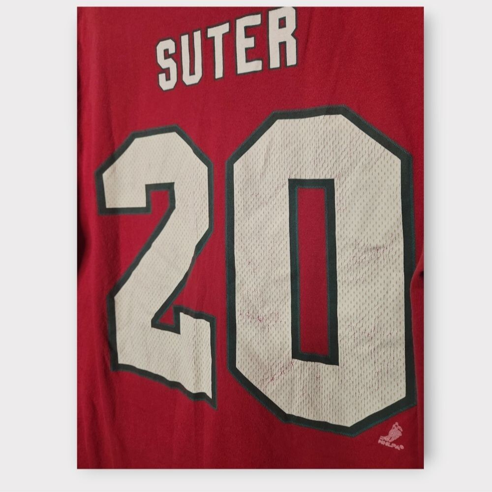 Reebok NHL Minnesota Wild Ryan Suter Short Sleeve T-Shirt M - Picture 6 of 7